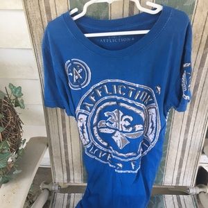 Affliction medium boys shirt